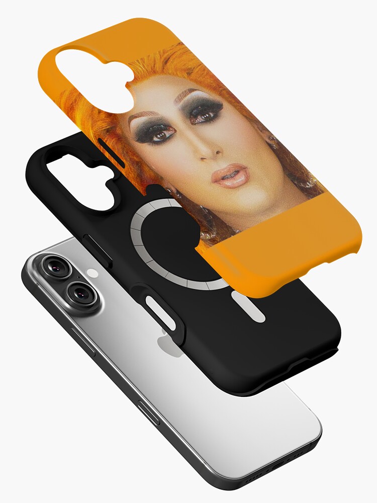 Thumbnail 2 of 4, iPhone Case, @misspradaclutch Orange designed and sold by sydneydragqueen.
