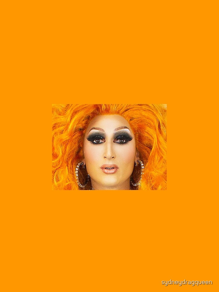 Thumbnail 5 of 5, Graphic T-Shirt, @misspradaclutch Orange designed and sold by sydneydragqueen.
