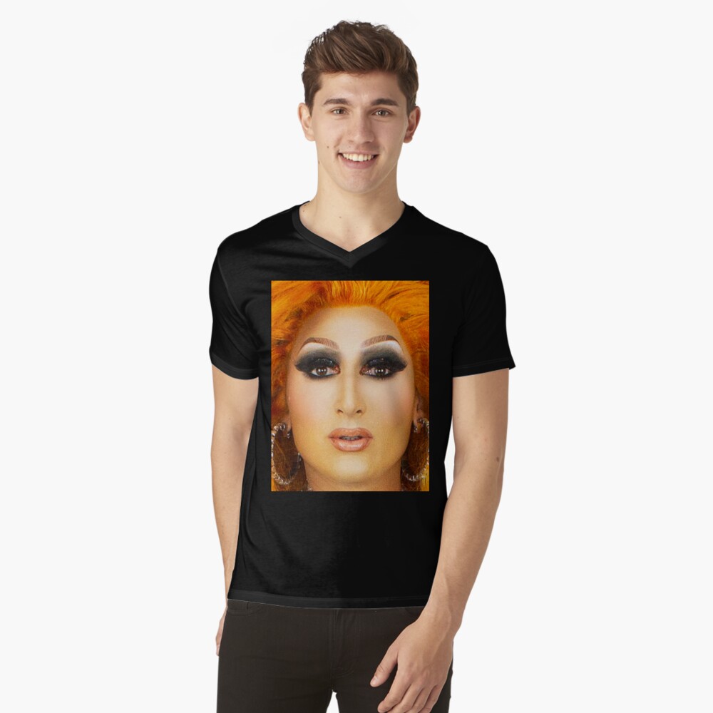 Item preview, V-Neck T-Shirt designed and sold by sydneydragqueen.