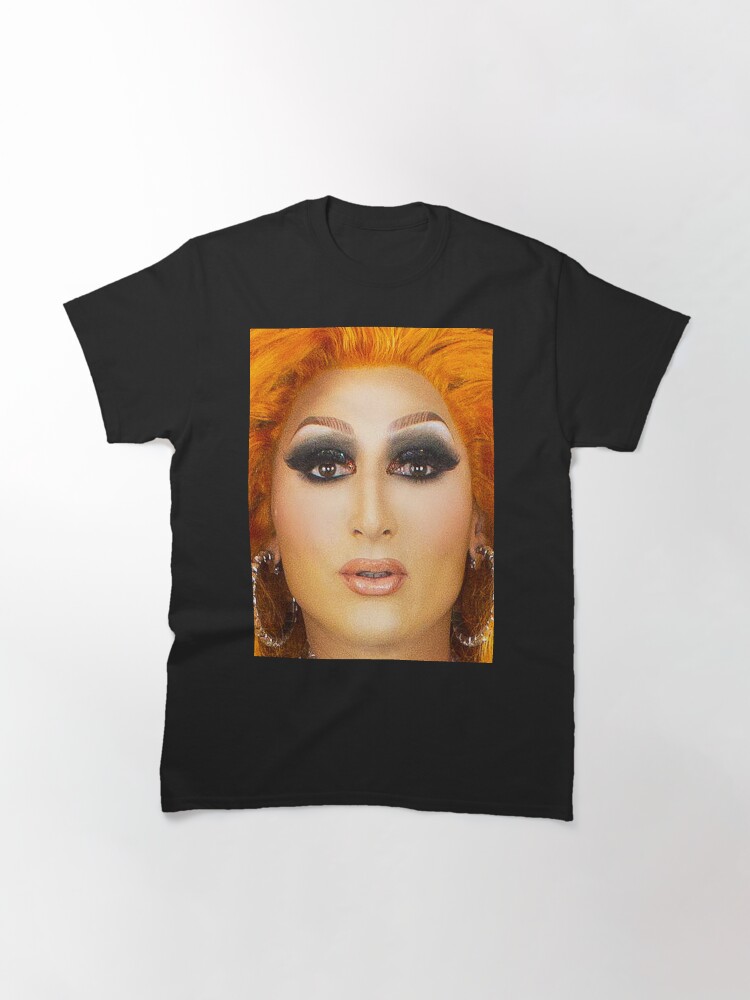 Thumbnail 3 of 7, Classic T-Shirt, @misspradaclutch Orange designed and sold by sydneydragqueen.