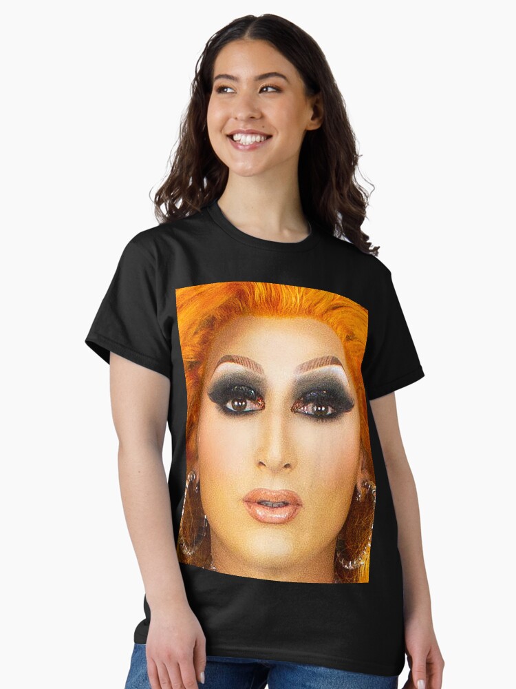 Thumbnail 2 of 7, Classic T-Shirt, @misspradaclutch Orange designed and sold by sydneydragqueen.