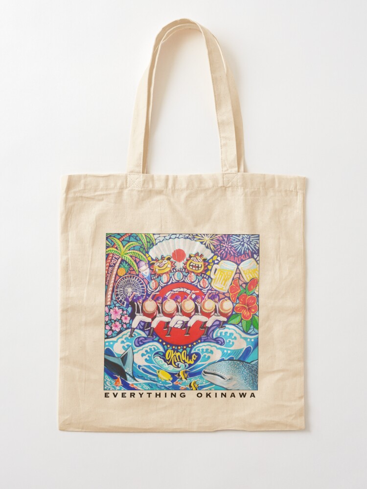 Everything Okinawa Art Tote Bag for Sale by Belampe