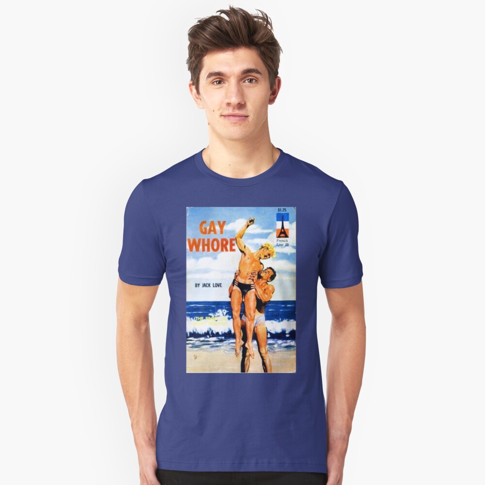 "Gay Whore" Slim Fit T-Shirt