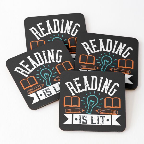 Item preview, Reading Is Lit designed and sold by GoodVibeDesign.