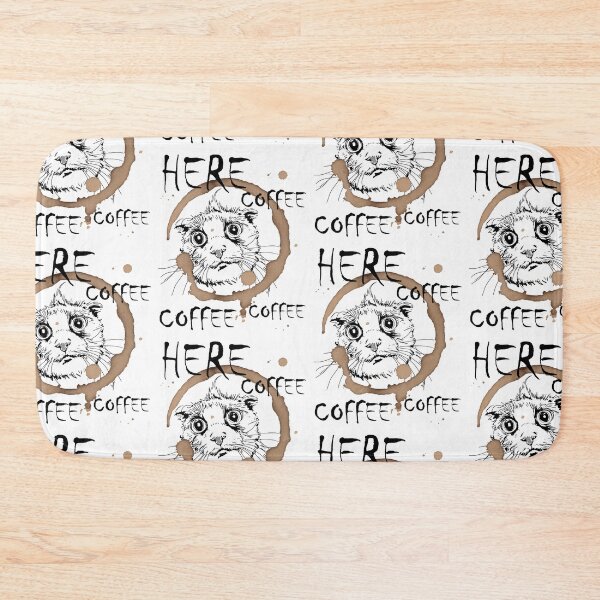 Item preview, Scaredy Cat Here Coffee Coffee Coffee designed and sold by GravitiTees.
