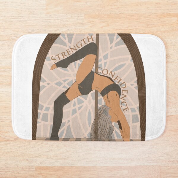Aperçu de l'œuvre Force et confiance - Pole Fitness Tan créée et vendue par SmirkingDesigns.