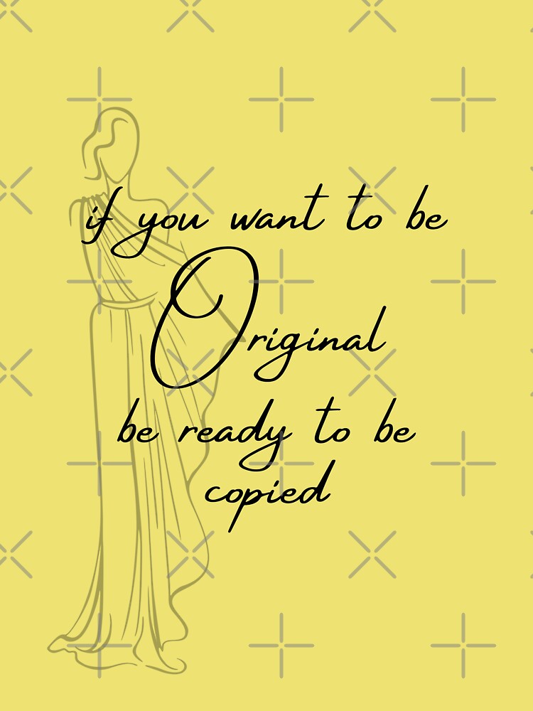 To Be Original Be Ready To Be Copied Coco Chanel Inspired Kids T