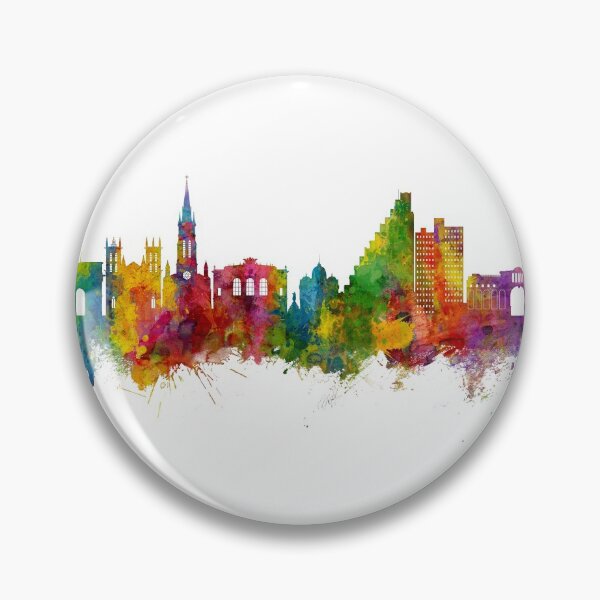 Item preview, Montpellier France Skyline designed and sold by ArtPrints.