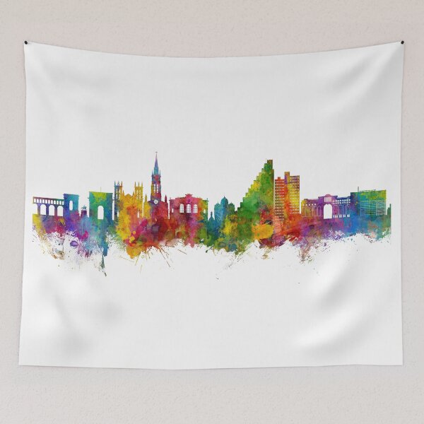 Item preview, Montpellier France Skyline designed and sold by ArtPrints.