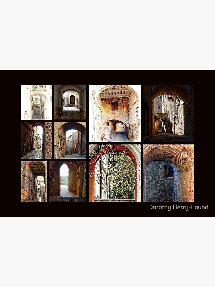 Thumbnail 2 of 2, Jigsaw Puzzle, Italian Archways Collage designed and sold by ShannathShima.