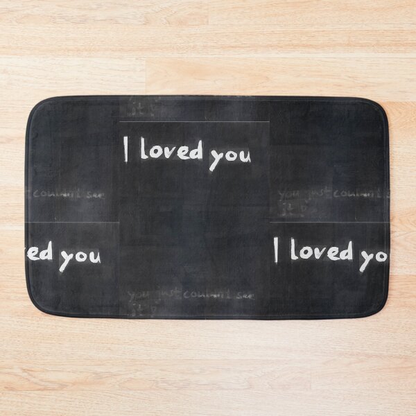 Item preview, LOVE Urban Pop Art Subtle Message Street Art BLK Ignorance I loved you designed and sold by ExquisiteShots.