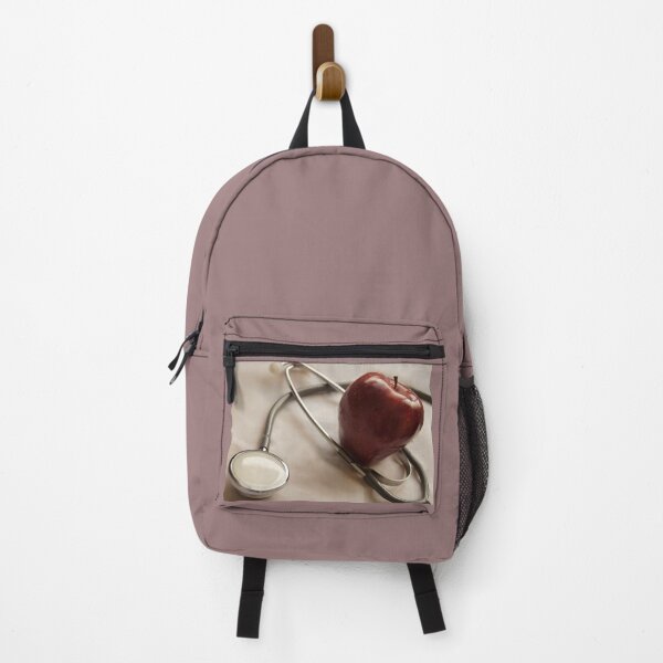 Item preview, Quote "One Apple A day Keeps the Doctor A way", a photo of Red Apple and Stethoscope designed and sold by halmarho.
