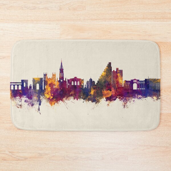 Item preview, Montpellier France Skyline designed and sold by ArtPrints.