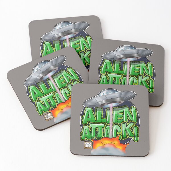 Item preview, Alien Attack! designed and sold by Mike-vom-Mars.