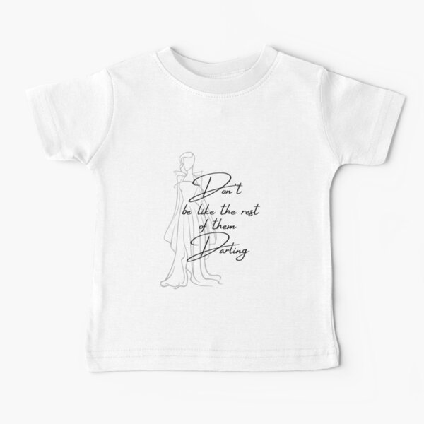 If You're Sad Add More Lipstick And Attack Coco Chanel Inspired Baby T- Shirt for Sale by ricknosis