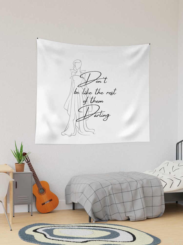 Don't Be Like The Rest Of Them Darling Coco Chanel Inspired Tapestry for  Sale by ricknosis