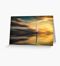 Sailing Greeting Card