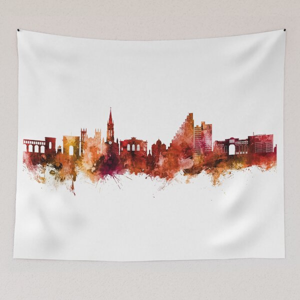 Item preview, Montpellier France Skyline designed and sold by ArtPrints.