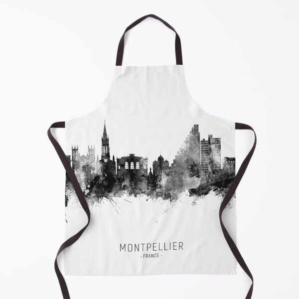 Item preview, Montpellier France Skyline designed and sold by ArtPrints.