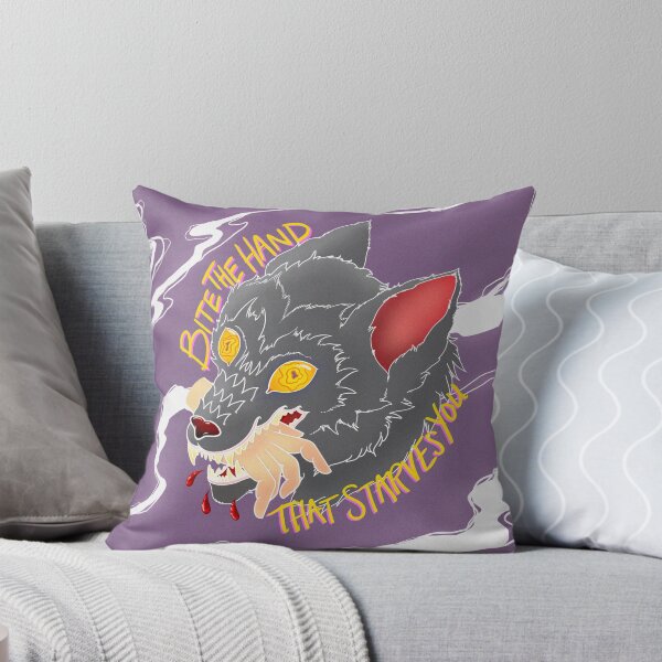 Item preview, Wolf - Bite The Hand designed and sold by toastedmomos.