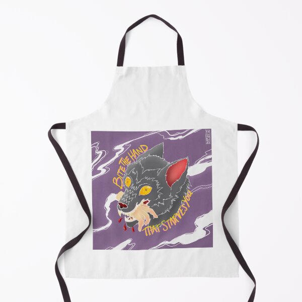 Item preview, Wolf - Bite The Hand designed and sold by toastedmomos.