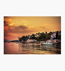 Colorful sunset Photographic Print