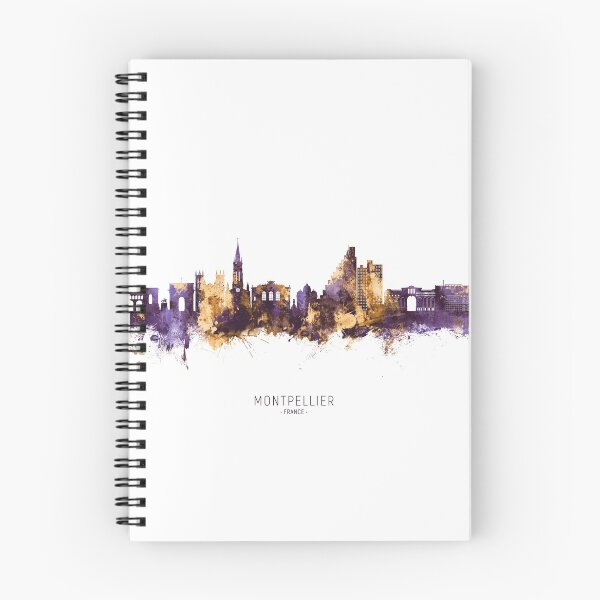 Item preview, Montpellier France Skyline designed and sold by ArtPrints.