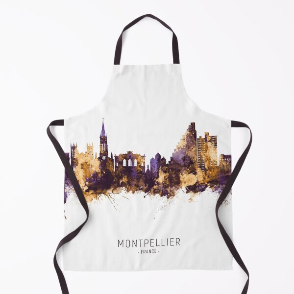 Item preview, Montpellier France Skyline designed and sold by ArtPrints.