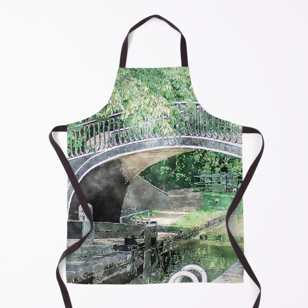 Item preview, Isis Lock Bridge Watercolor designed and sold by designbywhacky.