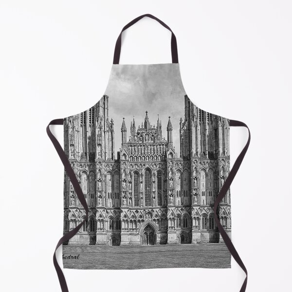 Item preview, Wells Cathedral in Black and white designed and sold by designbywhacky.