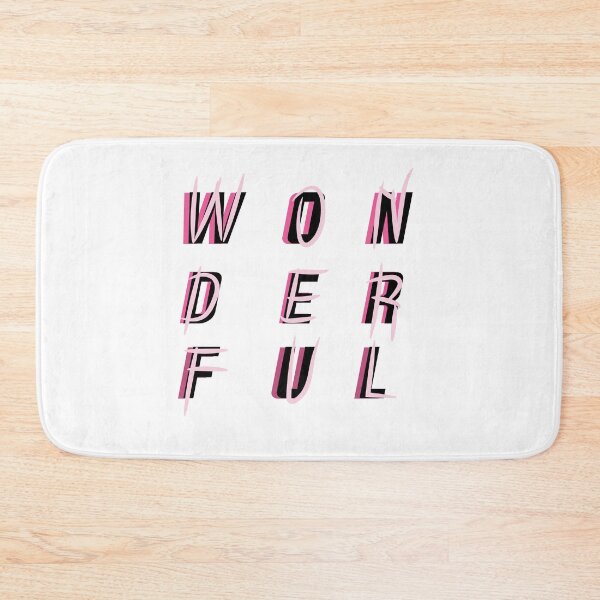 Item preview, wonderful typography t-shirt | women t-shirt   designed and sold by KARTICK DUTTA.