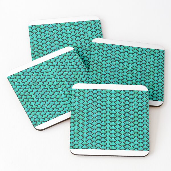 Item preview, Green Mermaid Scales designed and sold by Poptopia.