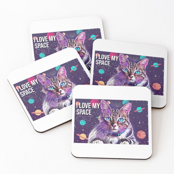 Item preview, Space cat designed and sold by lovesuperkarma.