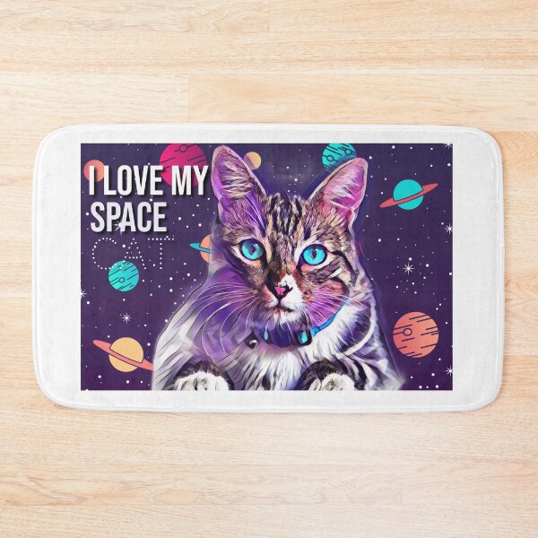 Item preview, Space cat designed and sold by lovesuperkarma.