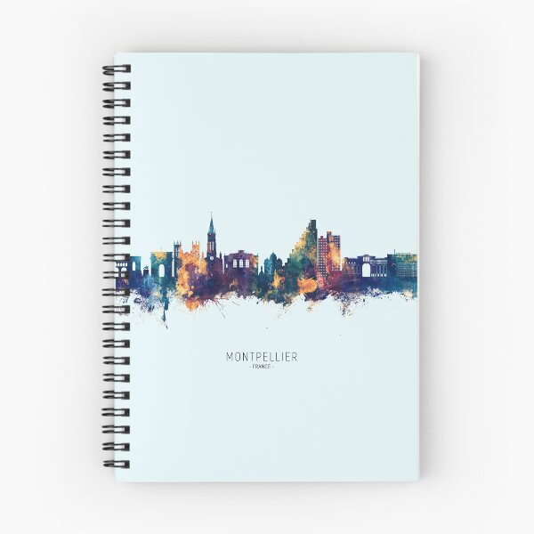 Item preview, Montpellier France Skyline designed and sold by ArtPrints.