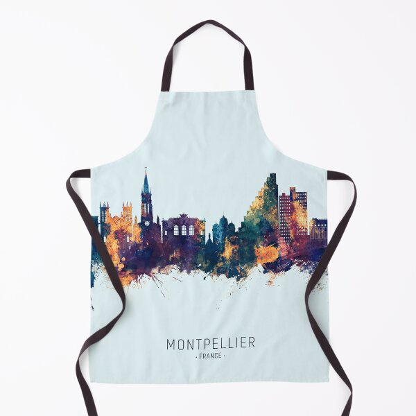 Item preview, Montpellier France Skyline designed and sold by ArtPrints.