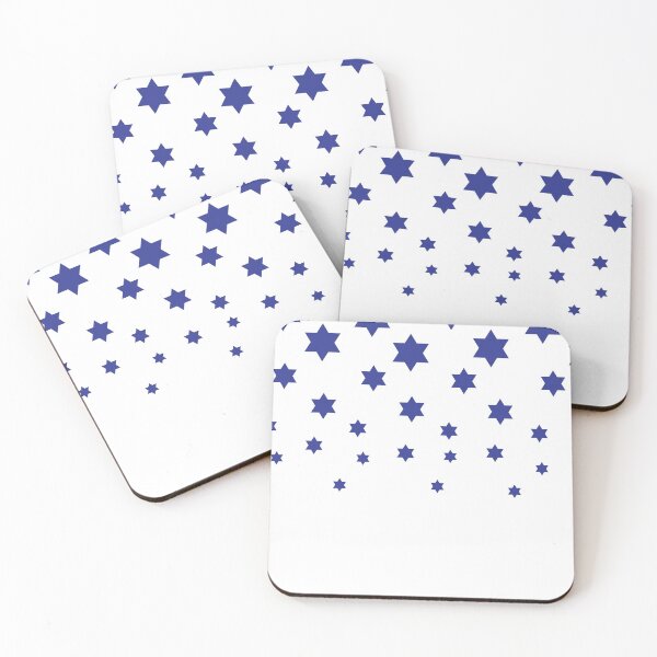 Artikelvorschau, Blauer Stern von David Muster entworfen und verkauft von sigdesign.