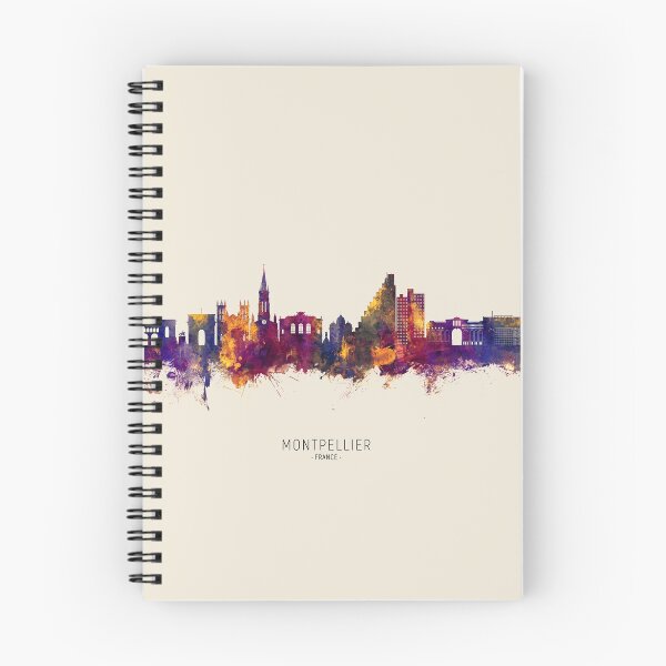 Item preview, Montpellier France Skyline designed and sold by ArtPrints.