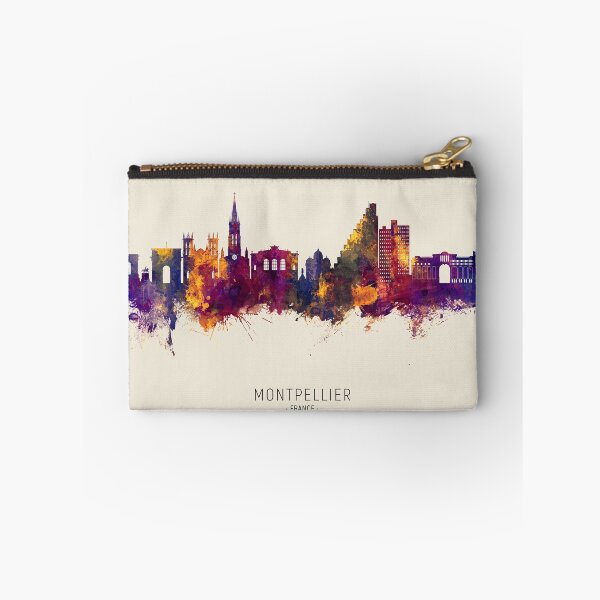 Item preview, Montpellier France Skyline designed and sold by ArtPrints.