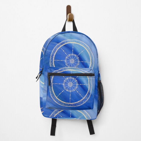 Item preview, Blue Wheel Mandala designed and sold by danitacreate.