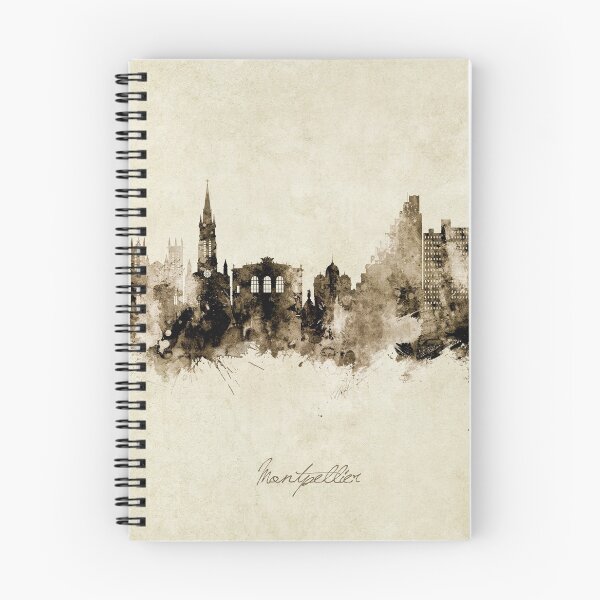 Item preview, Montpellier France Skyline designed and sold by ArtPrints.