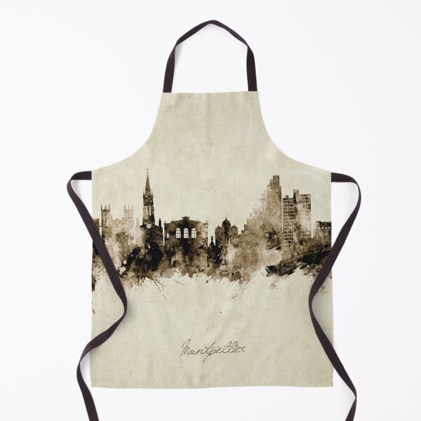Item preview, Montpellier France Skyline designed and sold by ArtPrints.