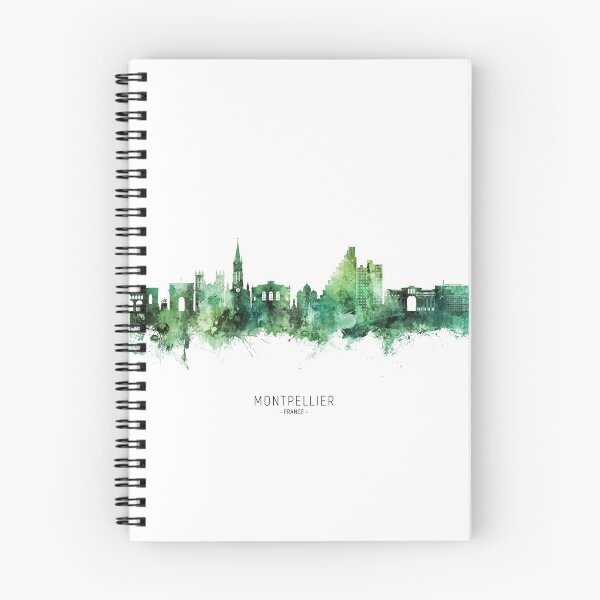Item preview, Montpellier France Skyline designed and sold by ArtPrints.