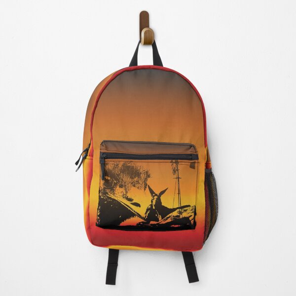 Item preview, The Australian Native Animal Series: Kangaroo and Emu - The Iconic Marsupial and Flightless Bird with the Sunset Colors of Golden Hour designed and sold by Karen McFarland.