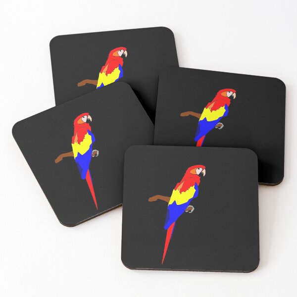 Item preview, Colorful Macaw on a branch designed and sold by Blertz.