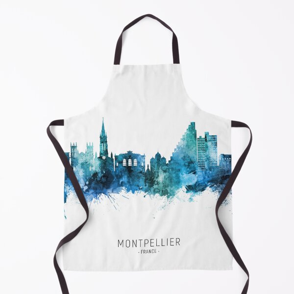 Item preview, Montpellier France Skyline designed and sold by ArtPrints.