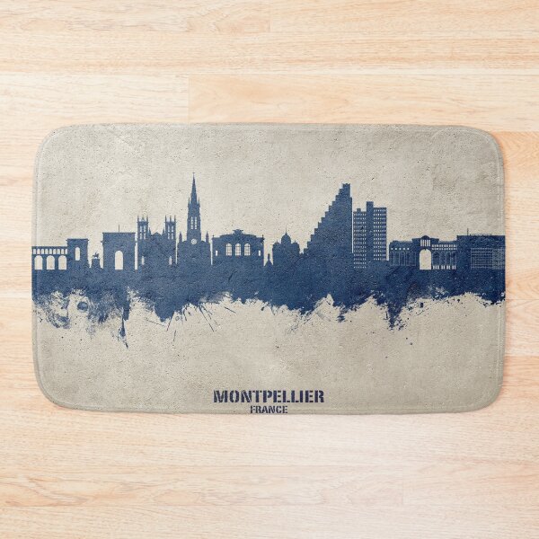 Item preview, Montpellier France Skyline designed and sold by ArtPrints.