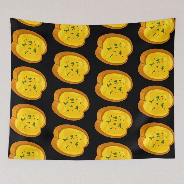 Item preview, Cartoon Piece Garlic Bread  designed and sold by Hannah Rothwell.