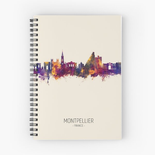 Item preview, Montpellier France Skyline designed and sold by ArtPrints.