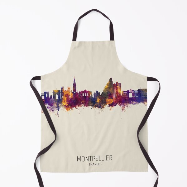 Item preview, Montpellier France Skyline designed and sold by ArtPrints.